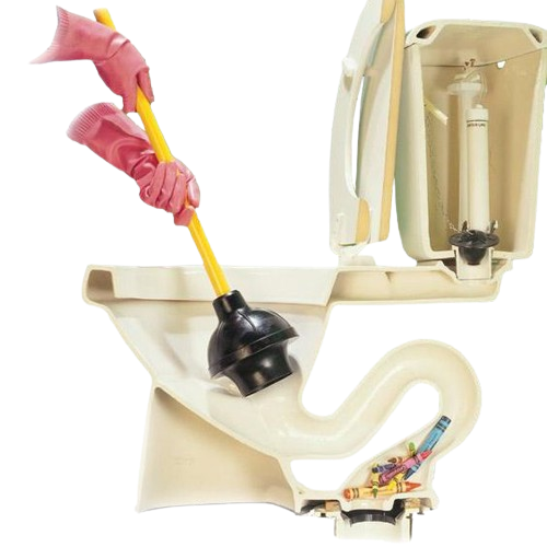 Clogged Toilet